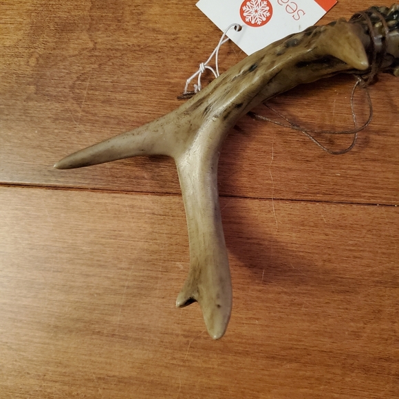 NWT Seasons by Nicole Antler Ornament - Picture 10 of 10